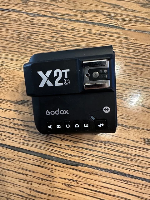 US Godox X2T-C 2.4G TTL Bluetooth Flash Speedlite Trigger Transmitter For Canon