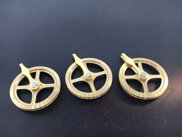 Grandfather Clock Weight Pulley Set of 3 High Quality German Made