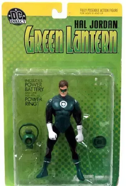 DC Direct Hal Jordan Green Lantern w/ Power Battery & Ring Action Figure NEW