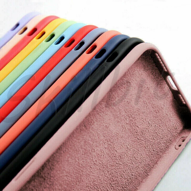COVER CUSTODIA SILICONE LIQUIDA X APPLE IPHONE 7 8 X Xs Xr 11 12 13 14 PRO MAX