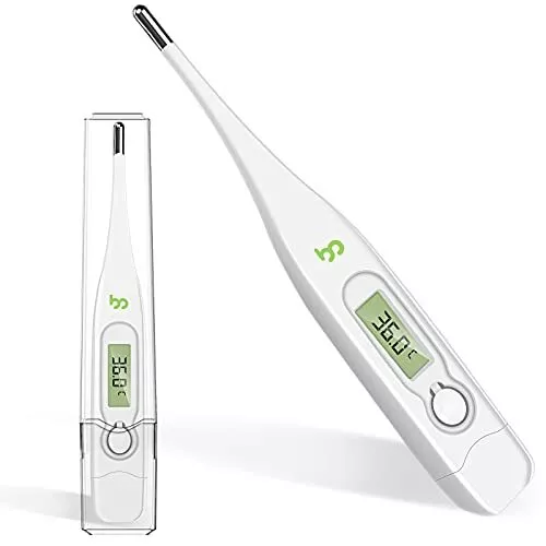 Fieberthermometer Digitales Thermometer Rektal- Oral- & Achselthermometer für...