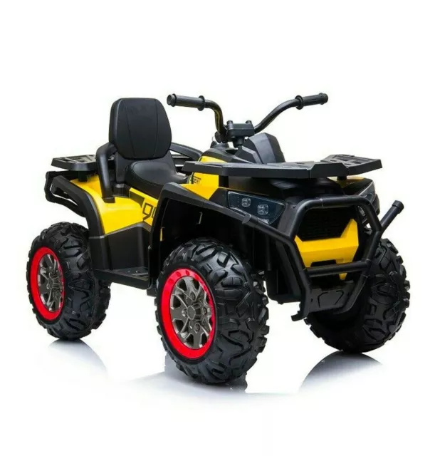 Quad Elettrico Per Bambini 12V Atv 2.0 Con Mp3 Luci E Suoni Telecomando