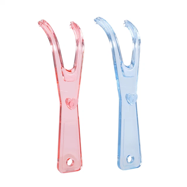 2Pcs Dental Floss Holder Aid Oral Picks Teeth Care Interdental Durable Teet M7P7