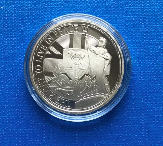2022 Gibraltar Half Crown 40th Anniversary of the Falklands Conflict BU
