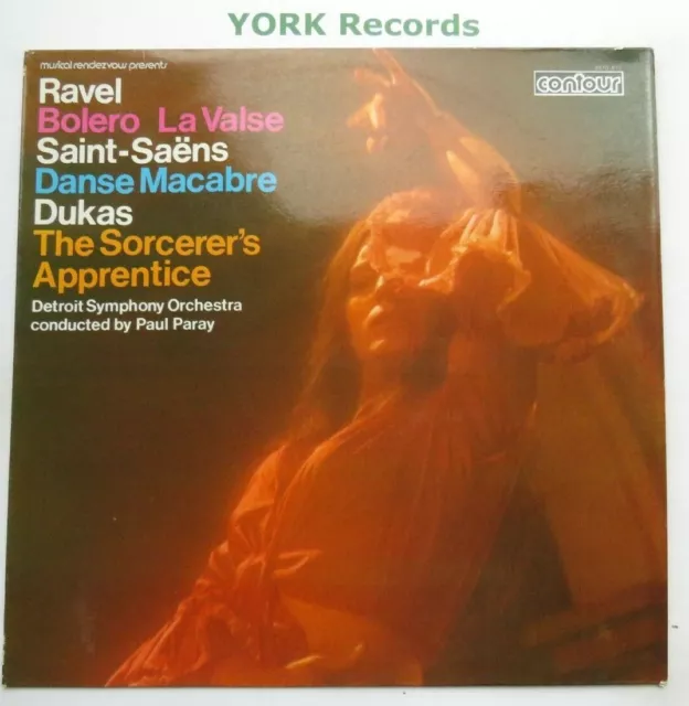 6870 577 - RAVEL - Bolero / La Valse PARAY Detroit Symphony Orch - Ex LP Record