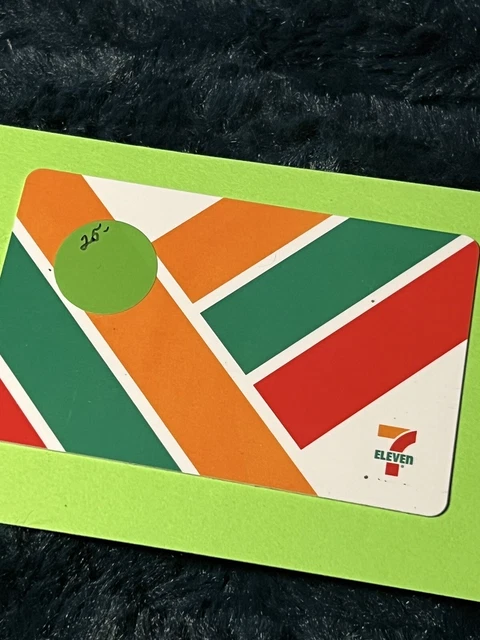 #964…7-11…7-ELEVEN. $25.00..Gift Card New Never Used…Free Shipping!!