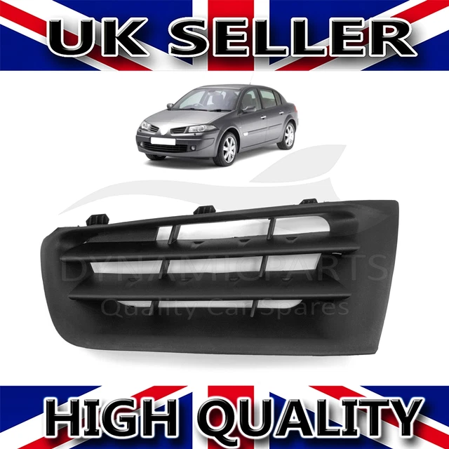 FRONT BUMPER GRILL Panel Left For Renault Megane Mk2 7701474478 £12.75