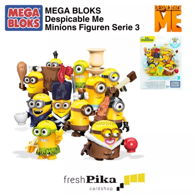 Mega Bloks Despicable Me / Minions Figures / Serie 3 - zur Auswahl