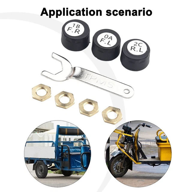 Sensore di pressione sensori di pressione pneumatici esterni BT pneumatici accessori auto