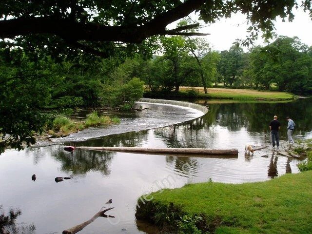 Photo 6x4 Horseshoe Falls, Llangollen The weir was built to feed the Llan c2006