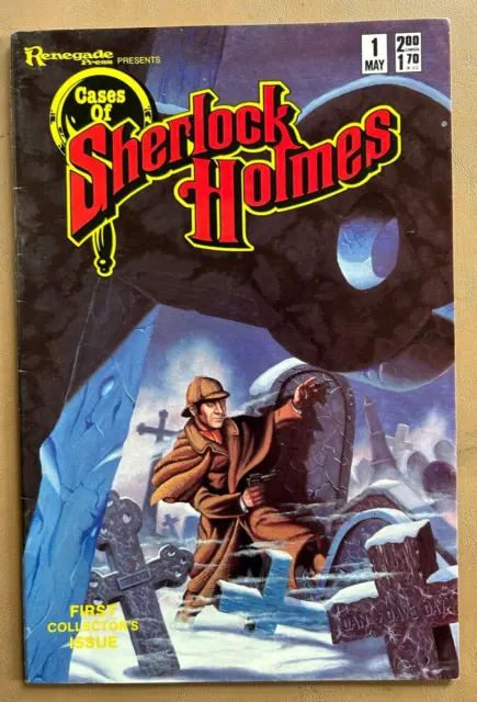 Cases of Sherlock Holmes #1 (May 1986) Renegade Press