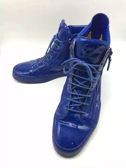 Pre-Owned Giuseppe Zanotti Blue 47 Sneaker Men's Sneakers