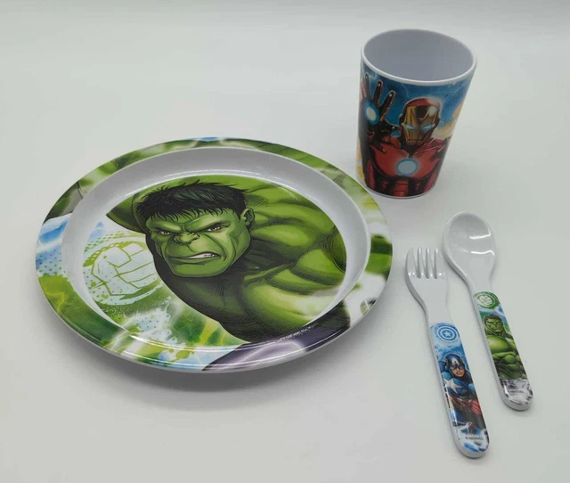 Lulabi Marvel Avengers Board Set, Melamina, 5 Piezas