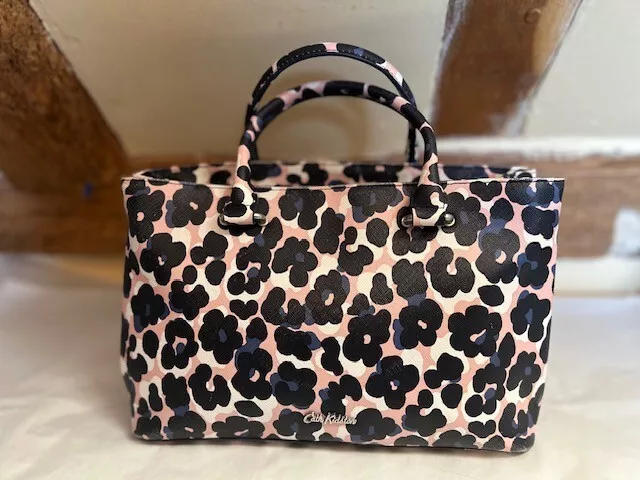 CATH KIDSTON FLORAL or leopard print top handle tote grab handbag zip purse 20.00 PicClick UK