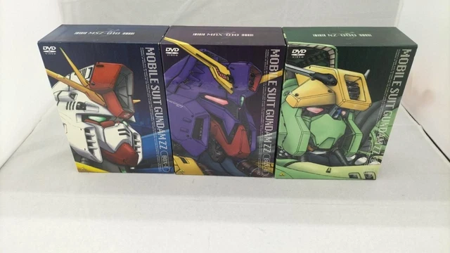 BANDAI DVD-BOX MOBILE Suit Gundam ZZ All 3Box Sets Used £164.56