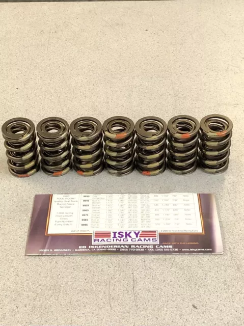NEW ISKY TOOL ROOM VALVE SPRINGS 9975-RAD roller camshaft NEW ISKY TOOL ROOM VALVE SPRINGS 9975-RAD roller camshaft