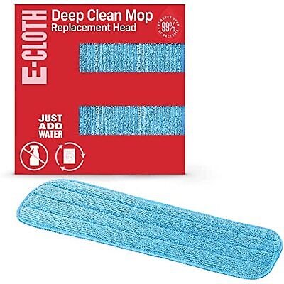 E-Cloth Deep Clean Mop Head, Microfiber Mop Head Replacement for Floor Cleaning,