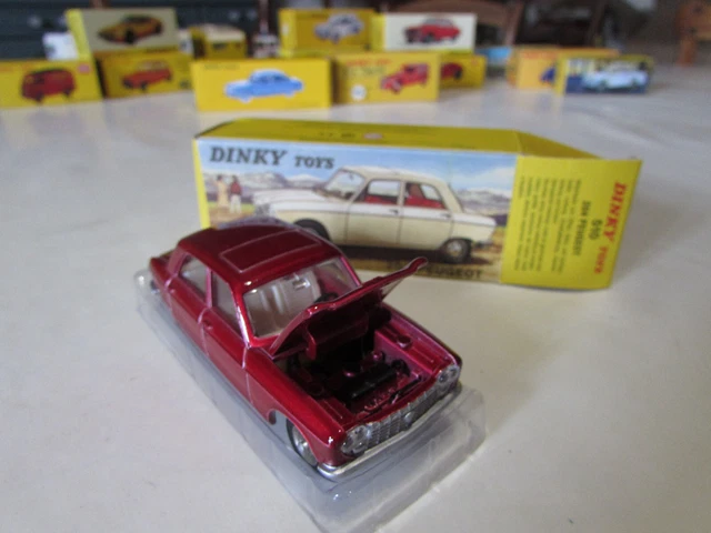 Peugeot 404 Diesel Des Records - Spark 1:18 - Miniature Neuve Boîte