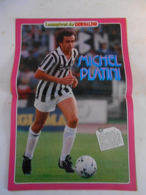 poster-PLATINI-JUVENTU F.C.-cm.39x26