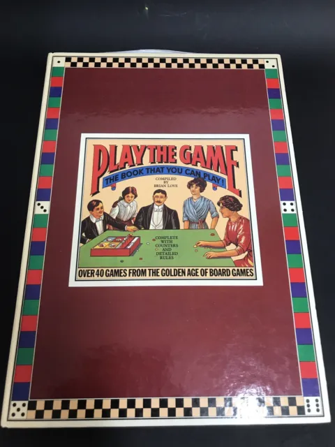 Play The Game - The Book That You Can Play. Brian Love. Complete & Unused 1978