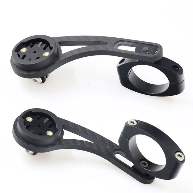 Carbon Fiber Bike Computer Mount for Garmin Bryton Cateye Durable Construction 3