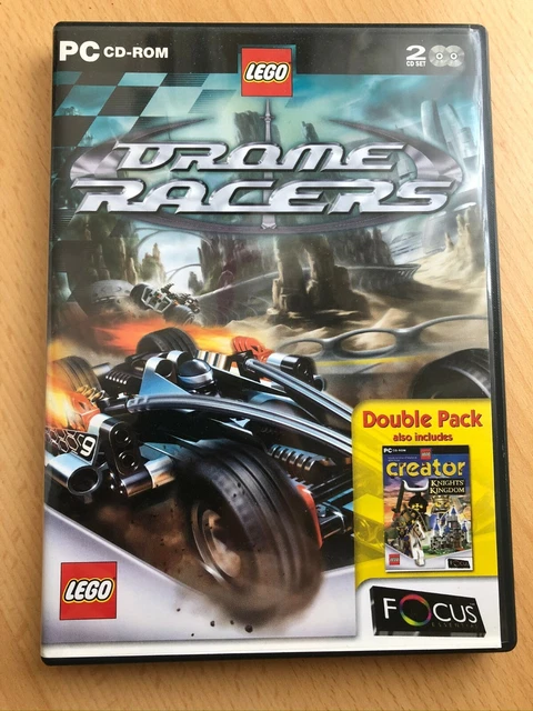 PC CD-ROM LEGO Drome Racers 2 CD lot plus LEGO CREATOR KNIGHTS KINGDOM ...