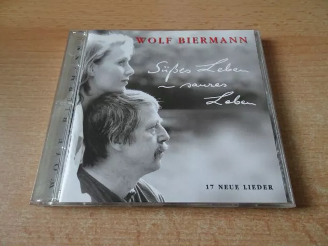 CD Wolf Biermann - Süßes Leben - saures Leben - 17 neue Lieder - 1996