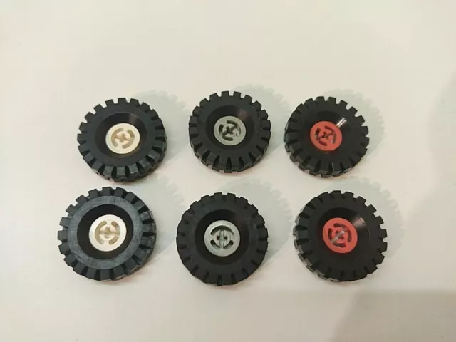 LEGO Lot 2 Roues (Jante + Pneu) ¤ 3482+3634 ¤ 2x Wheels ¤ Choose Color ¤ (ZG05)