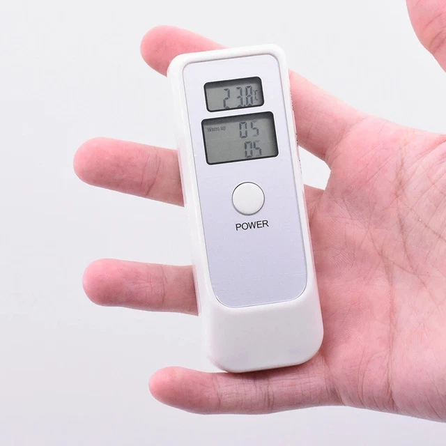 Detector de alcohol analizador de alcohol alcoholemiador probador de aliento de alcohol