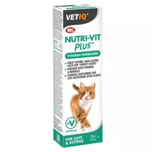 Mark & Chappell Vet IQ Nutri-Vit Plus Paste For Cats