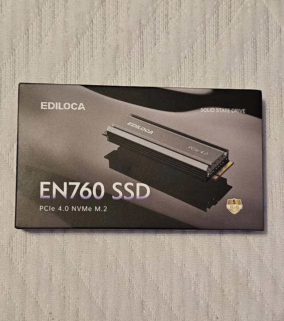 NEW SEALED EDILOCA EN760 SSD 2 TB Solid State Drive PCIe 4.0