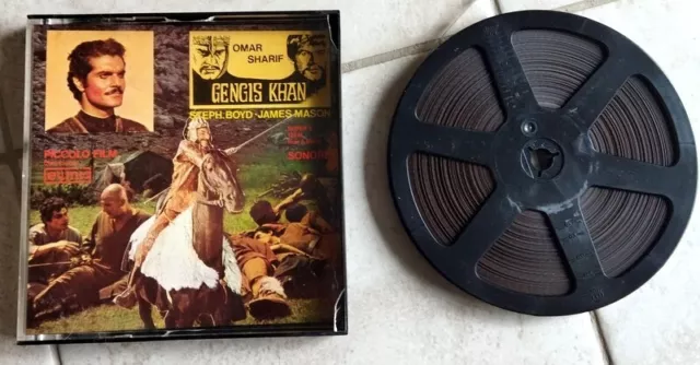 Film super 8 sonore, de 120m, "Gengis Khan"