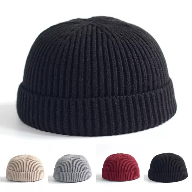 Klassiker Seemannsmütze Herren Mütze Strickmütze Wintermütze Beanie Caddice Neu