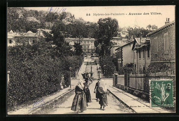 CPA Brévannes – Avenue De La Planchette – Carte Postale Ancienne Voyagée – 94 Val-de-Marne