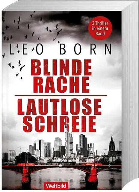 Blinde Rache / Lautlose Schreie - Leo Born [Taschenbuch, Weltbild]