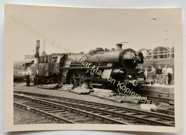 orig. Foto Eisenbahn Zug Bahn Lokomotive