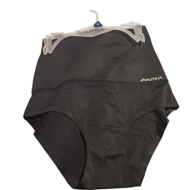 NAUTICA INTIMATES SHAPEWEAR Seamless Black High Waist Panty Women's Size  Medium $24.70 - PicClick
