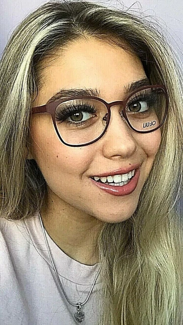 Nuevo marco de gafas para mujer LIU JO LJ 2109 LJ2109 673 marrón satinado 51 mm Rx