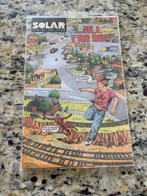 Solar, Man of the Atom "...all for one" Valiant Entertainment 1991 Vol 1 Issue 4