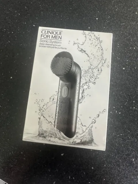 clinique for men sonic system deep cleansing brush