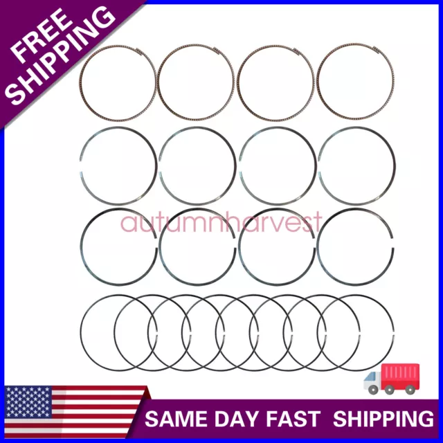 High-Quality Standard Size Piston Ring Set for 11-15 Subaru 2.5L H4 DOHC Engine