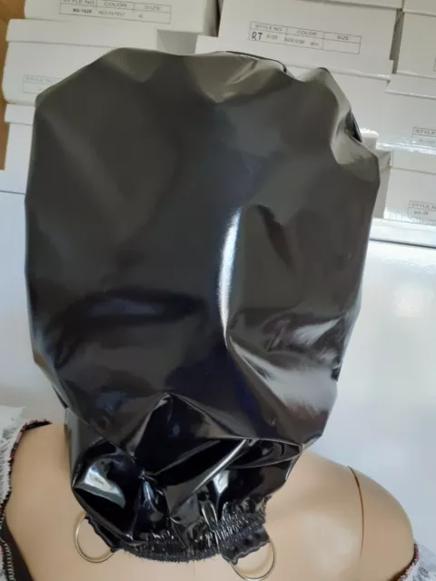 Lockable Bondage, Gimp, Hood, Fetish, Face, Submissive, Sensual Deprivation