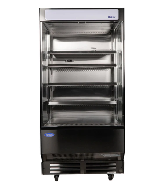 NEW 40" Open Merchandiser Cold Food Display Grab & Go Cooler Atosa AOM-40 #7813