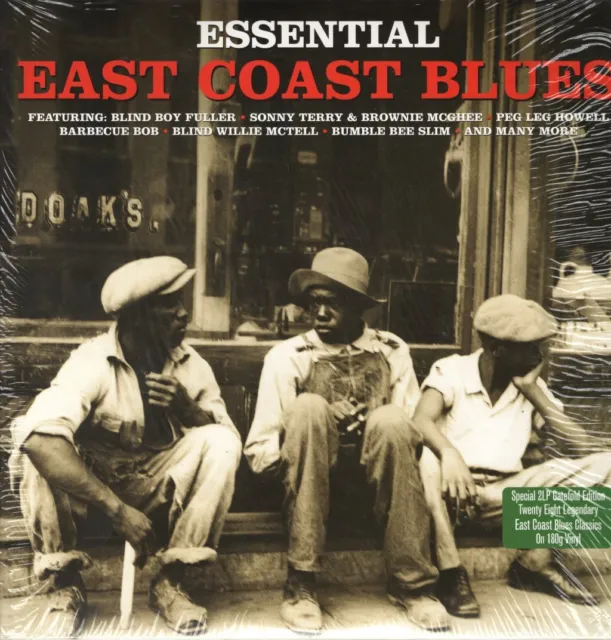 Various Artists Essential East Coast Blues double LP vinyl Europe Not Now 2012