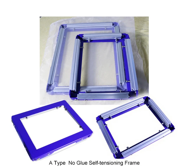 SCREEN PRINTING SELFTENSION Frame Manual Stretcher Recyclable Tool 4