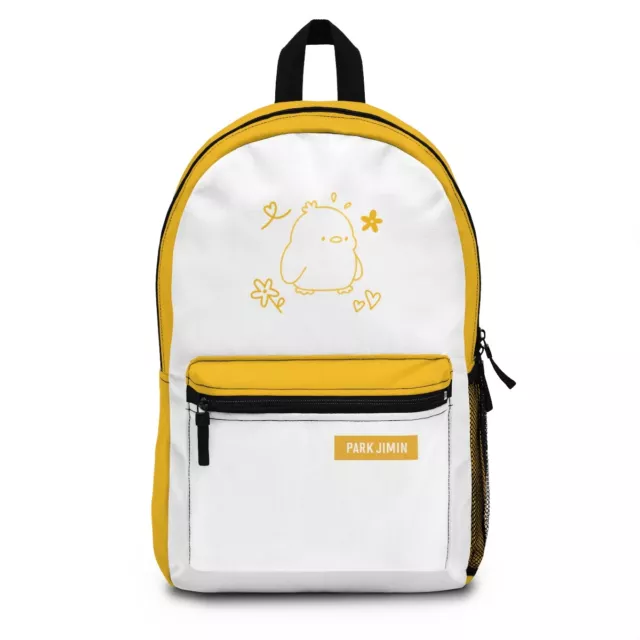 Custom BTS Bangtan Backpack: Designed with Park Jimin's Style in Mind