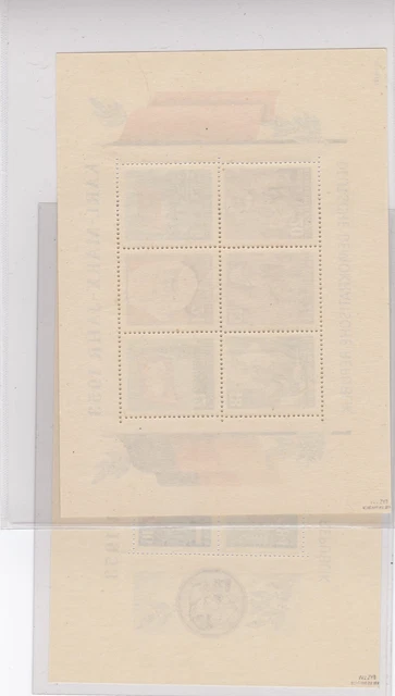 DDR: MiNr. Blöcke 8A+B, 9A+B YII, postfrisch 2