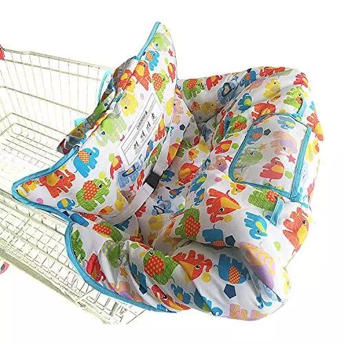 Baby Children Covers Shopping cart Cushion for Infant Supermarket Cart Cover ...