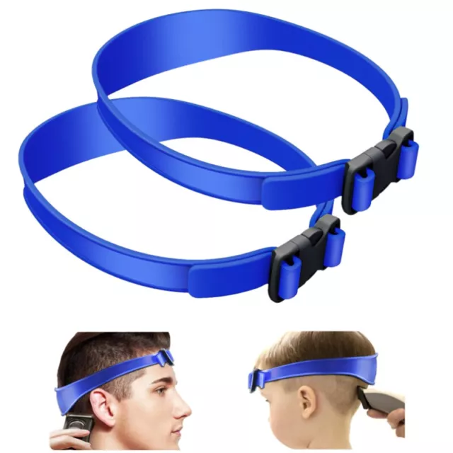 DIY Home Haircuts Curved Headband Silicone Neckline Shaving Template Hair Guide