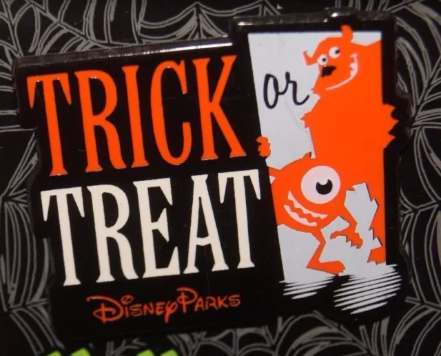 Disney Monsters Inc. Trick Or Treat Mike & Sulley Halloween Pin